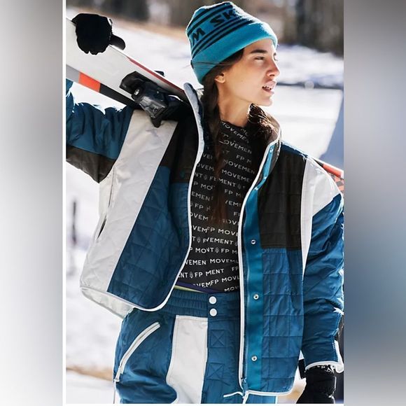 Free People Jackets & Blazers - Free People Movement Landscape View Skii Coat